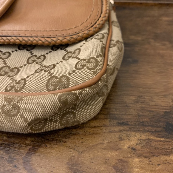 Authentic Gucci GG Canvas / Leather Marrakech Evening Bag - Picture 8 of 17